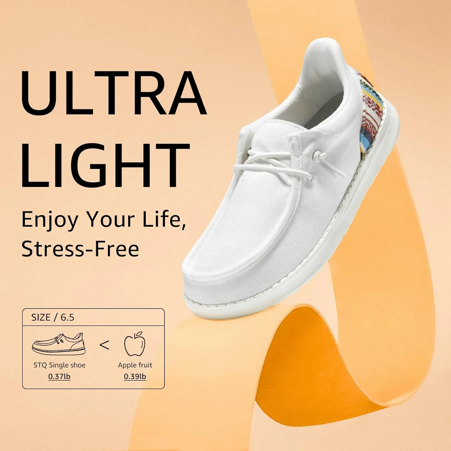 STQ Women Slip on Maternity Shoes丨Orthopedic Plantar Fasciitis Relief Ultralight Sneakers