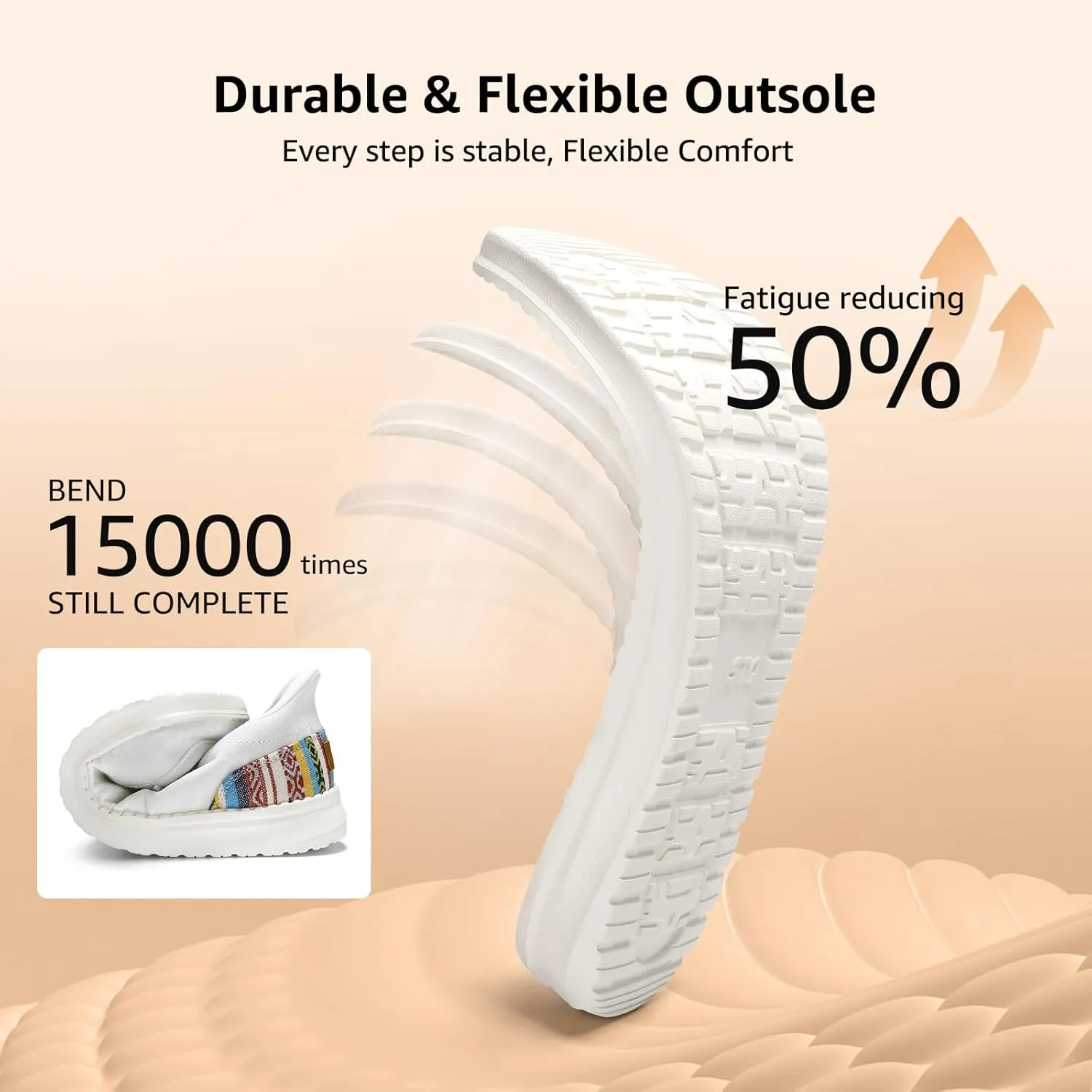 STQ Women Slip on Maternity Shoes丨Orthopedic Plantar Fasciitis Relief Ultralight Sneakers