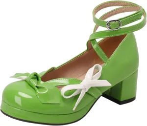 Strappy Heels for Women Women's Lace Up Heeled Sandals White Lace Heels Women's Open Toe Ankle Strap Chunky Heels