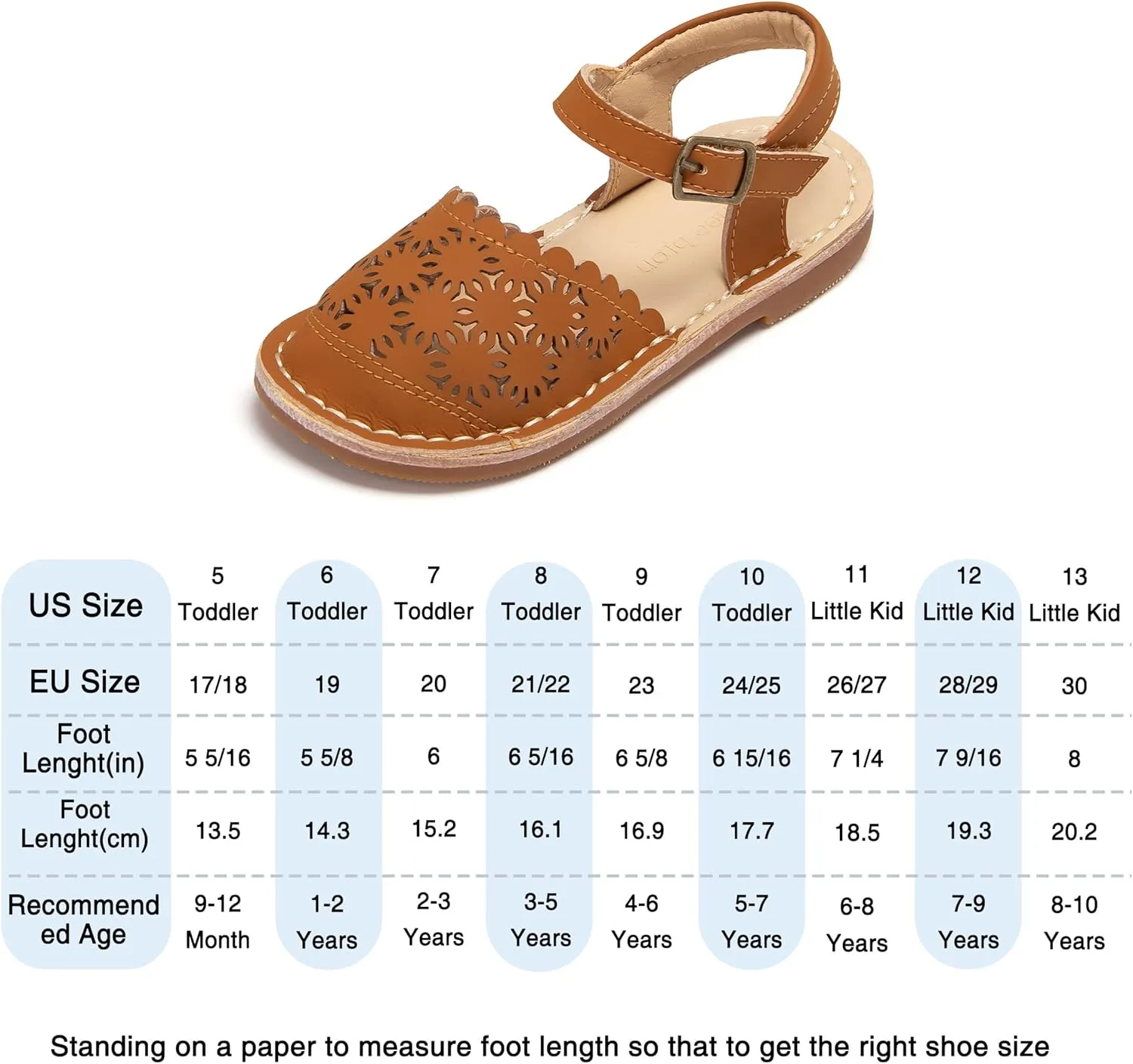 THEE BRON Girls Comfort Sandals Kids Shoes Sandals Filles Sandales