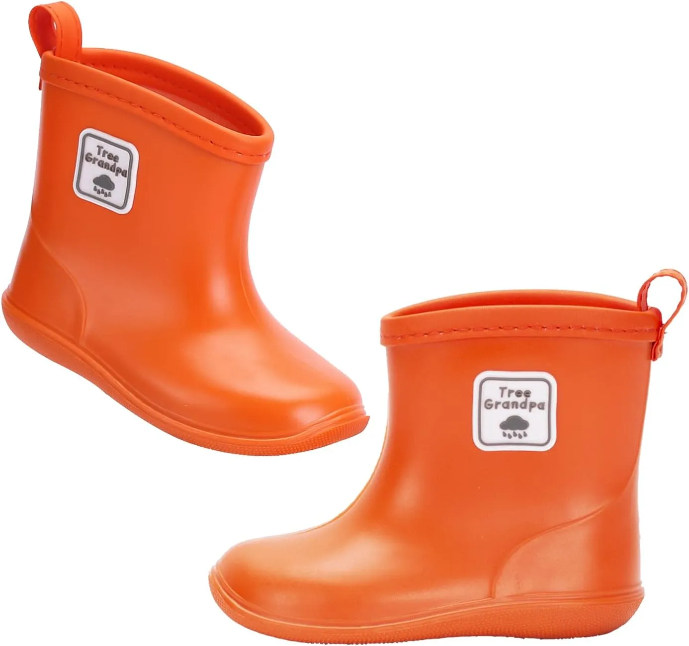 Toddler Rain Boots for Boys Girls Baby Rain boot Lightweight Kids Rain Boots Infant Rainboots 1-6 Years