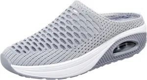 Women Breathable Shoes Casual Shoes Unisex Lightweight Mesh Work Shoes Sporty Breathable Slip Work Trainers Sandals Women 6