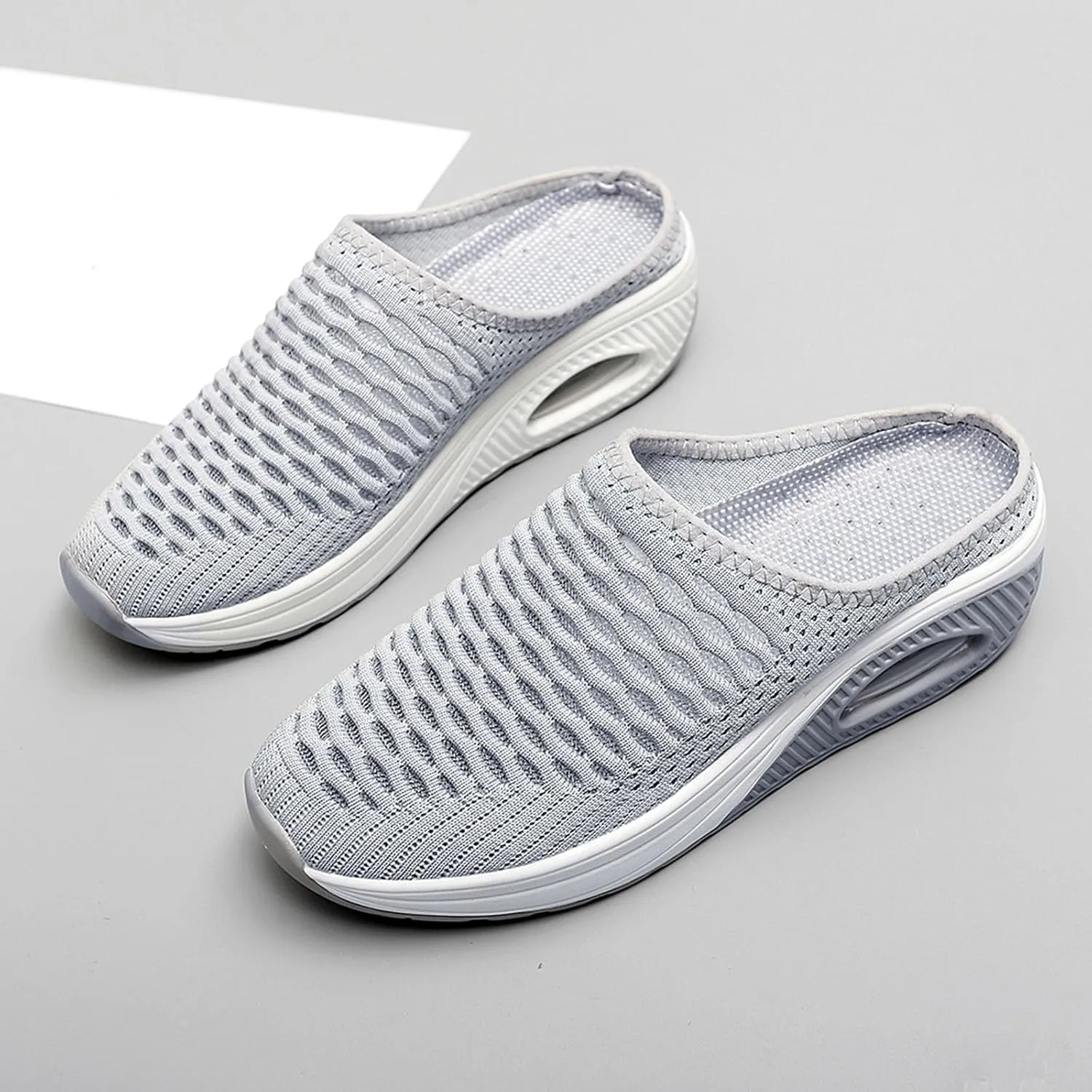 Women Breathable Shoes Casual Shoes Unisex Lightweight Mesh Work Shoes Sporty Breathable Slip Work Trainers Sandals Women 6