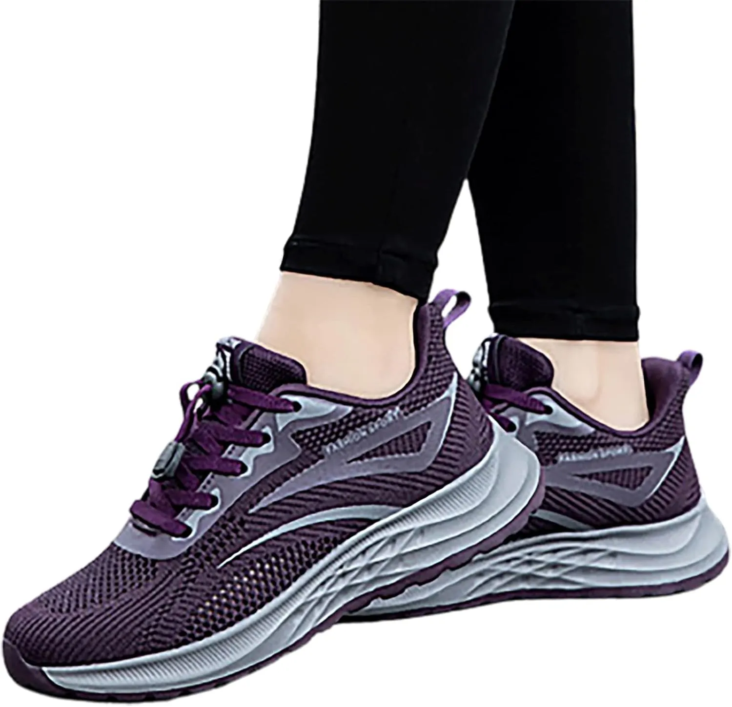 Women Comfortable Slip On Shoes Casual Walking Sneakers Lightweight Canvas Flats Non Slip Breathable Loafers