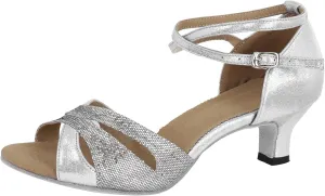 Women Open Toe Chunky Heel Sandals Square Toe Strappy Ankle Strap Comfortable Party Shoes