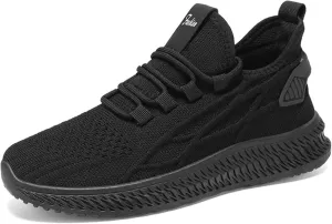 Women Walking Shoes Sock Sneakers Slip-On Breath Running Shoes for Women High Top Dress Casual Shoes Walking Sneakers Black Tennis Shoe Cross Trainer Shoe