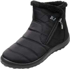 Women Winter Boots Waterproof Short Snow Boots Ladies Womens Snow Boots Winter Fur Lined Ankle Boot Snow Boot for Women Short Platform Boots Men Mens Snow Booties