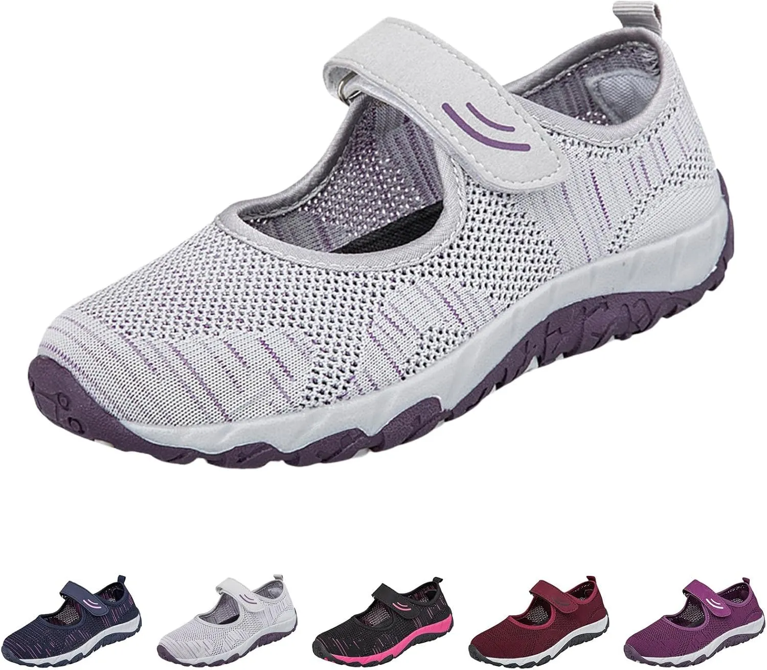 Women's Fashion Sneakers Slip On Non Slip Work Shoes Women Running Shoes Womens Lightweight Comfortable & Lightweight Women Loafers Womens Walking Sneakers Wide Width