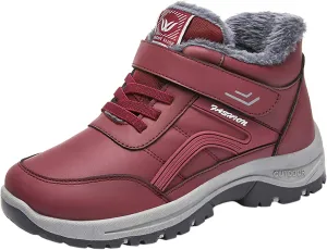 Womens Winter Boots Wide Width Short Boots Ladies Winter Women Snow Boots Winter Shoes with Hook Loop Womens Slip On Boot Waterproof House Shoes for Women Mens Booties Winter