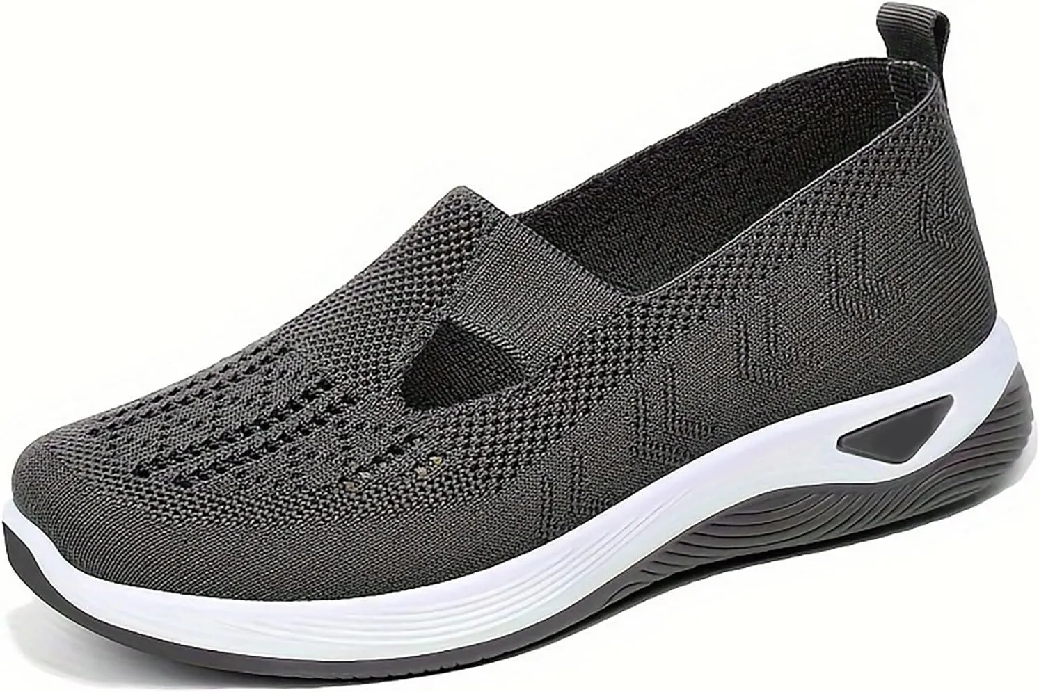 Women's Woven Orthopedic Breathable Soft Shoes Non Slip Work Shoes Women Walking Casual Work Shoes Walking Sneakers Platform Tennis Shoe Cross Trainer Shoe