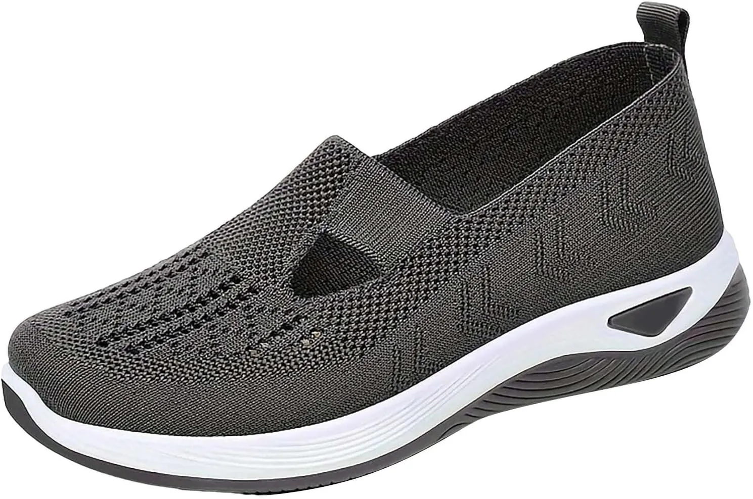 Women's Woven Orthopedic Breathable Soft Shoes Non Slip Work Shoes Women Walking Casual Work Shoes Walking Sneakers Platform Tennis Shoe Cross Trainer Shoe
