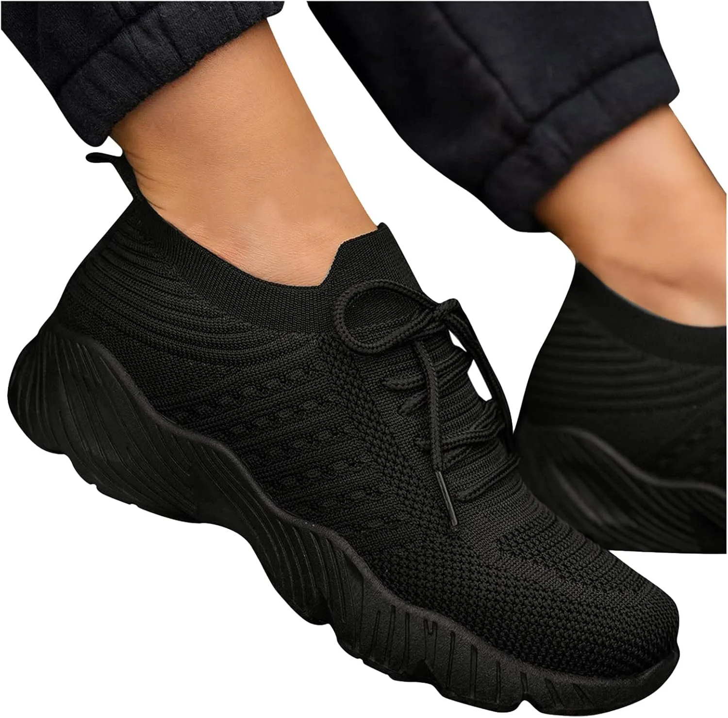 Women's Woven Orthopedic Breathable Soft Shoes Running Shoes for Women Fashion Black Casual Shoes Men Shoes Sneakers Brown Tennis Shoe Casual Loafers