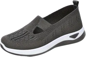Women's Woven Orthopedic Breathable Soft Shoes Running Shoes for Women Wide Women Casual Shoes Shoes Sneakers Brown Tennis Shoe Loafers Dress Shoe