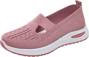 Women's Woven Orthopedic Breathable Soft Shoes Womens Running Shoes Wide Width Women Shoes Casual Shoes Sneakers Slip On Tennis Shoe Casual Loafers