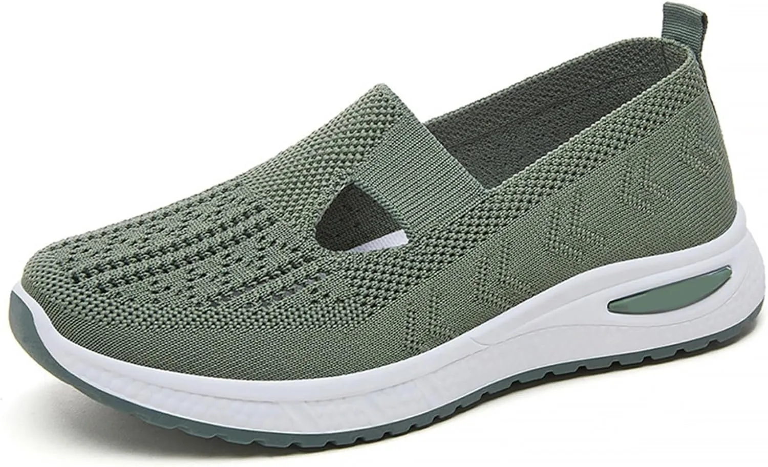 Women's Woven Orthopedic Breathable Soft Shoes Womens Tennis Shoes Lightweight Women's Casual Shoes Platform Sneakers White Tennis Shoe Cross Trainer Shoe